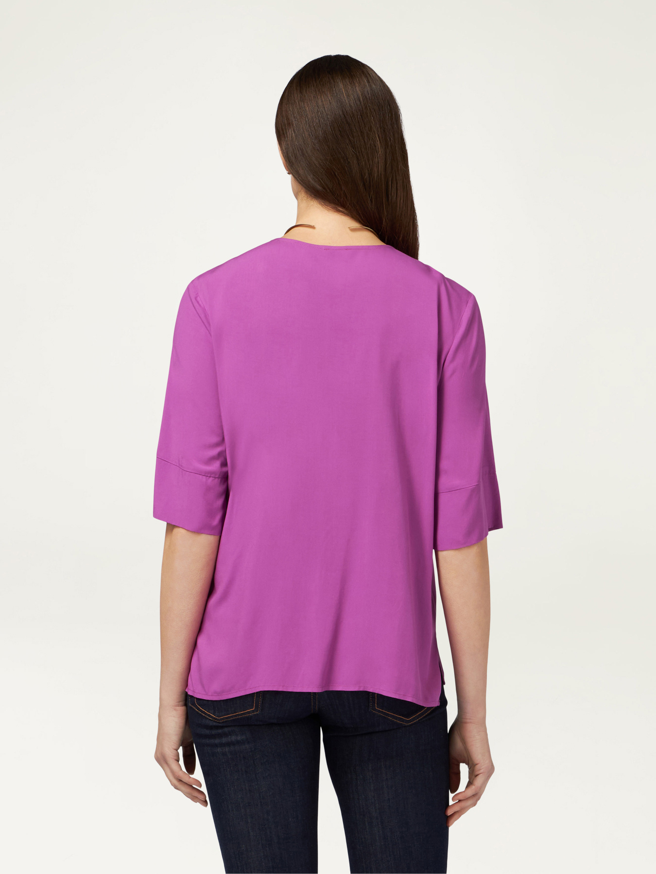 Camicia in fluida viscosa image number 1