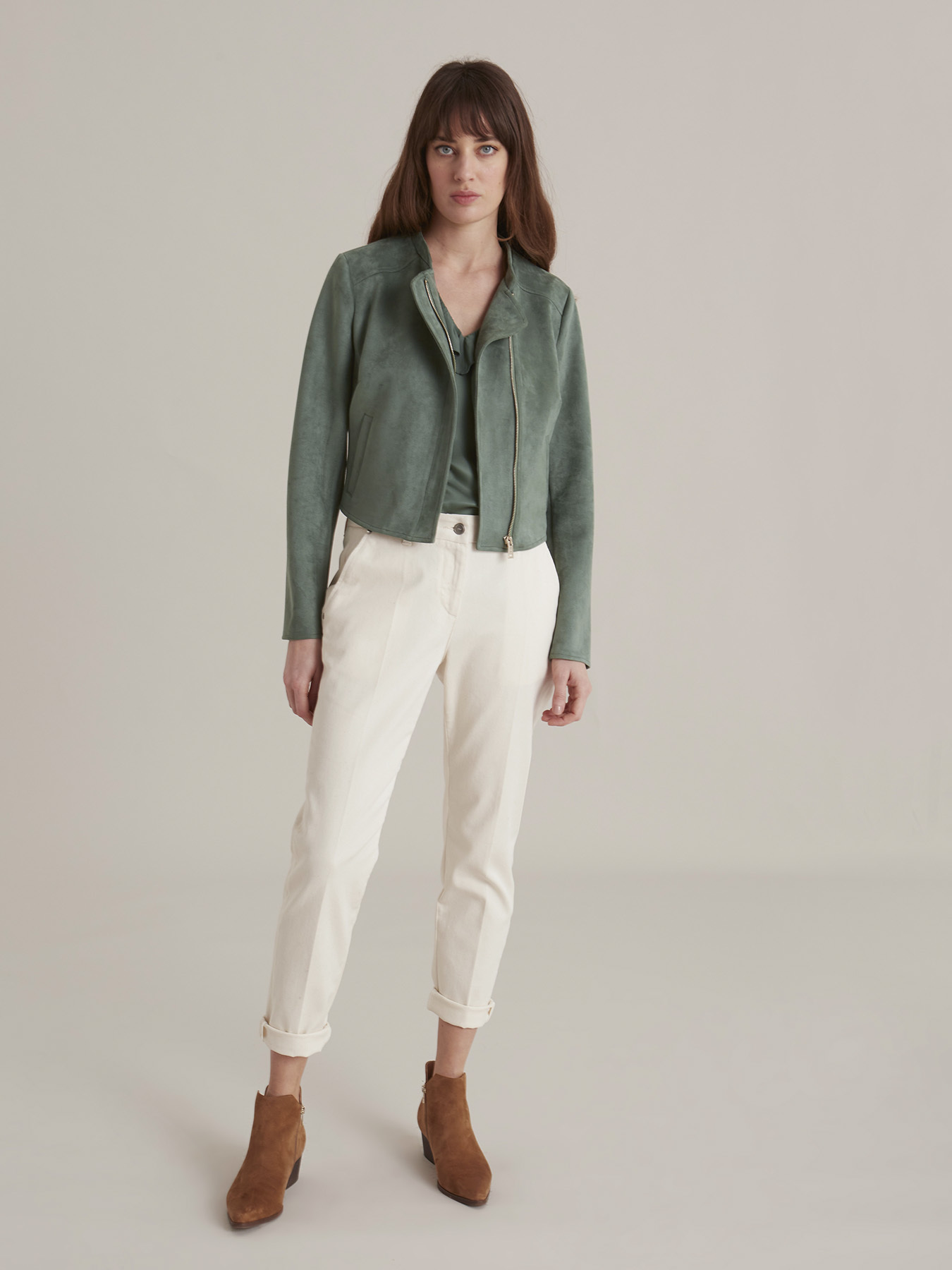 Blouson effet daim image number 1