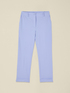 Cropped pants in cr&ecirc;pe fabric image number 4