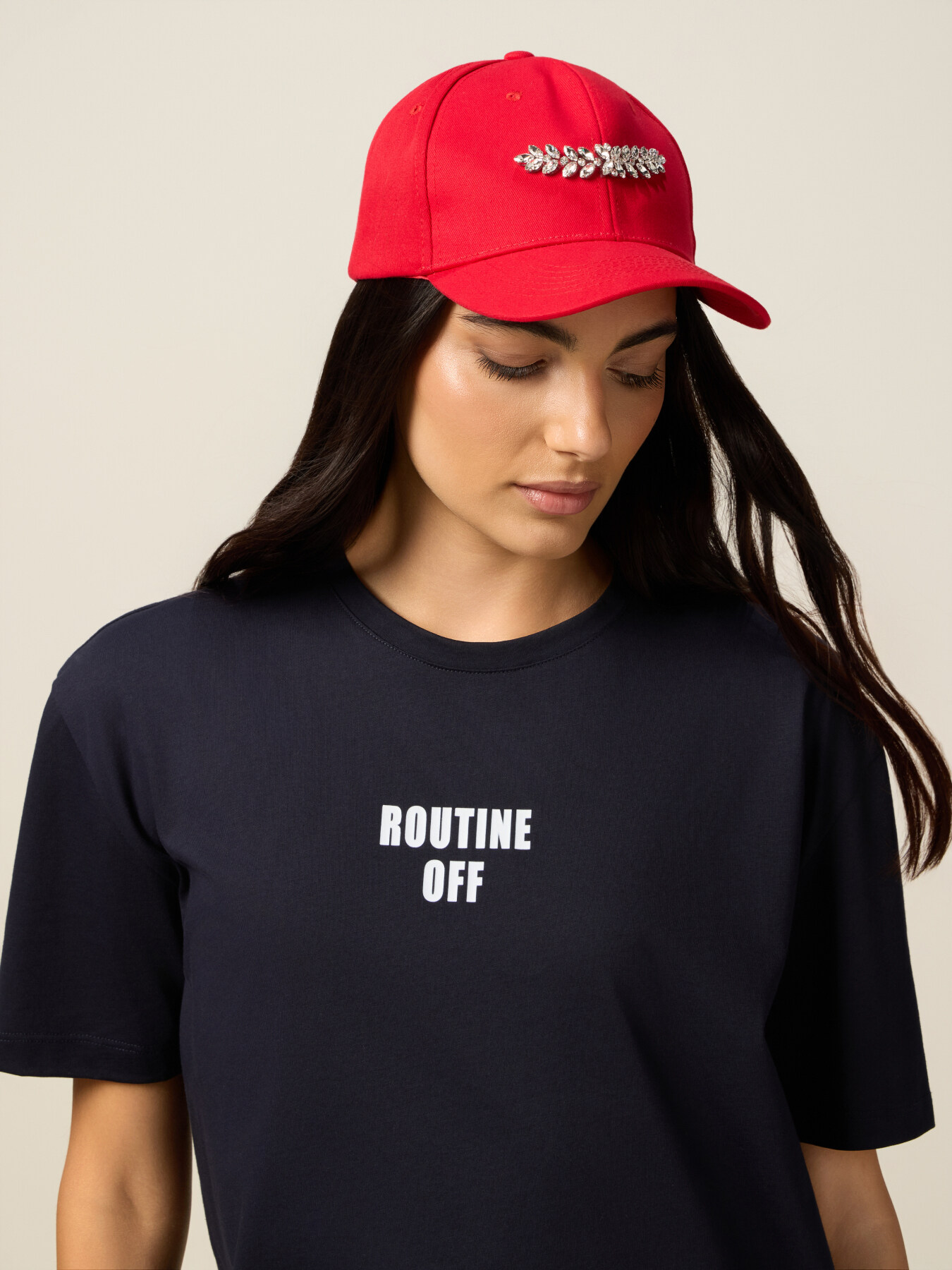 Tricou cu șapcă asortată image number 2