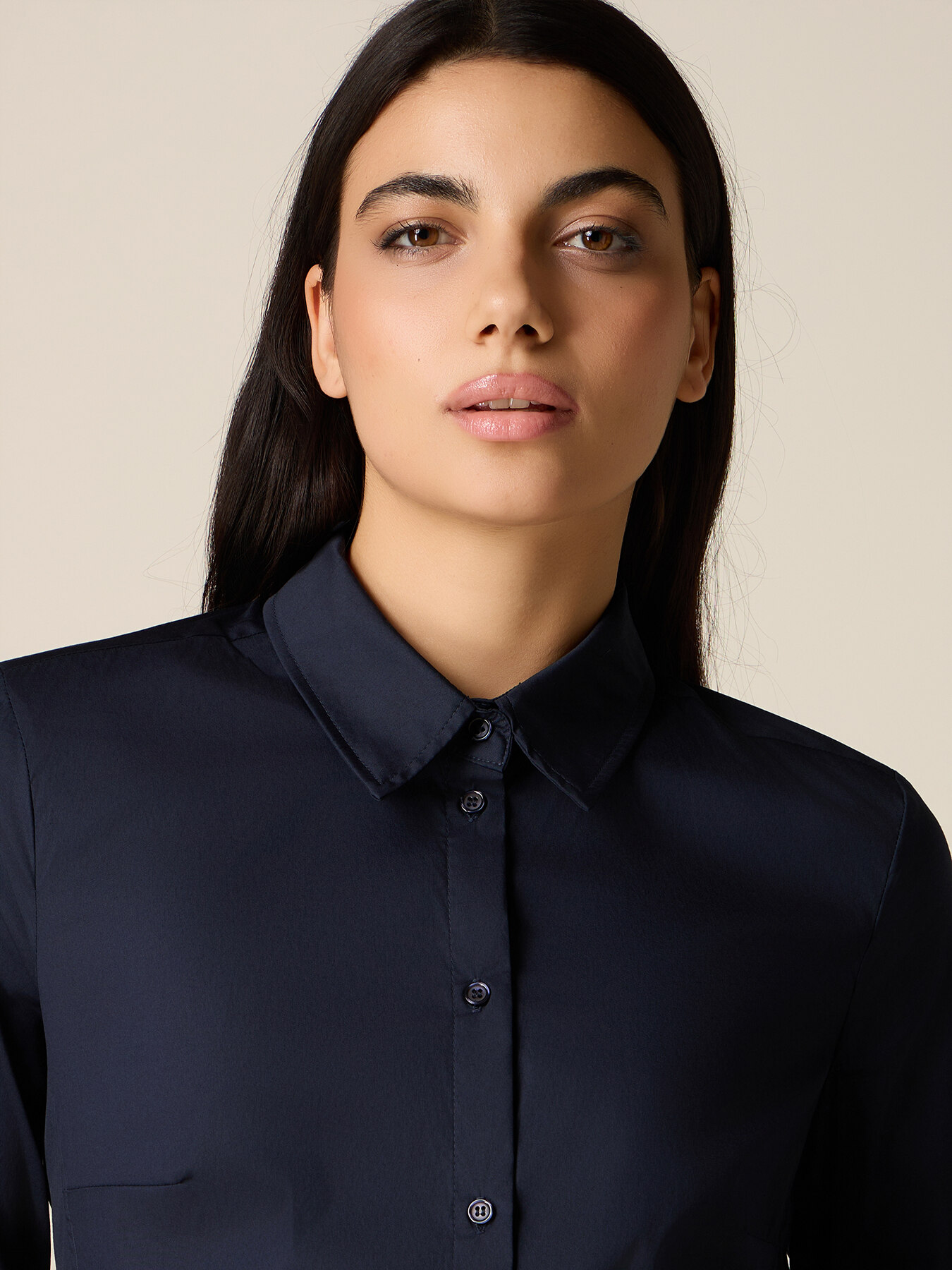 Basic poplin shirt image number 2