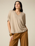 Kimono-Pullover aus Lurex image number 0