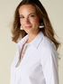 Poplin shirt with jewel embellishments image number 2