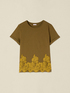 Cotton t-shirt with lace image number 3