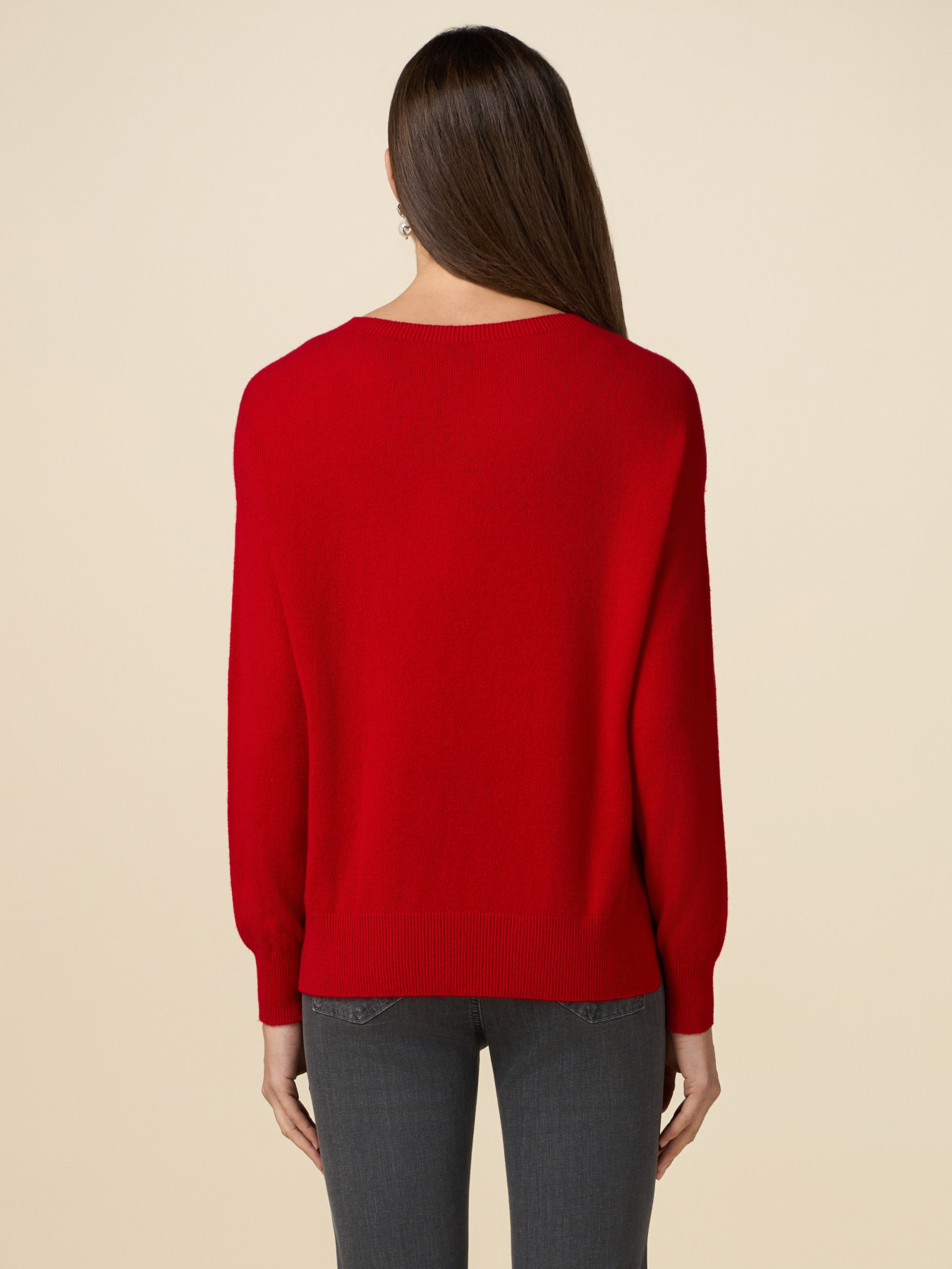 Pure wool crew-neck sweater image number 1
