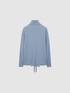 Cashmere blend lurex turtleneck sweater with sequins image number 3