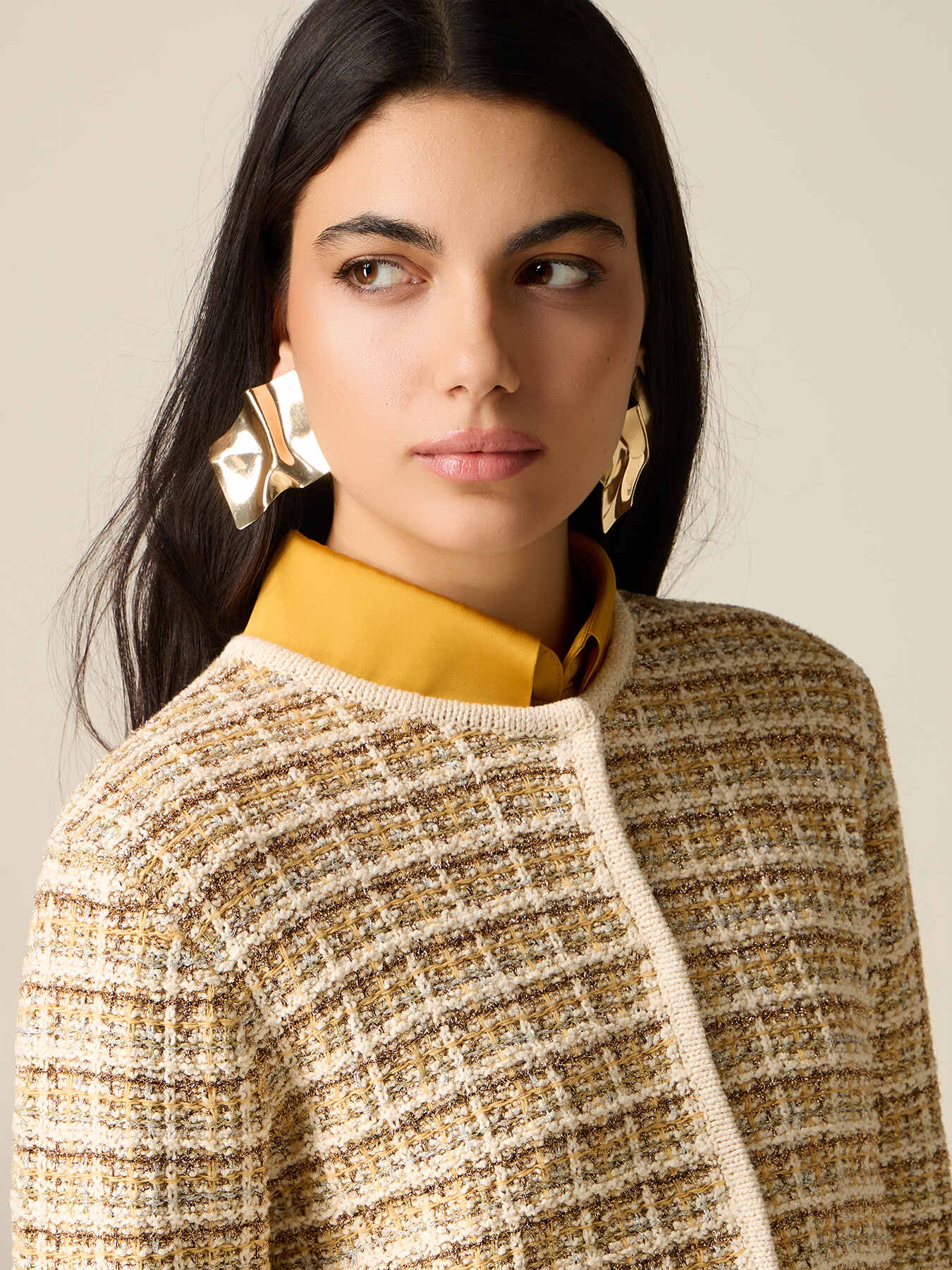 Cardigan aus Baumwollmischung mit Fransen image number 2