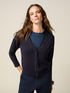 Cardigan scollo a V con applicazioni image number 0