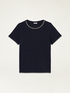T-shirt eco-friendly con ricamo gioiello image number 3