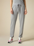 Soft touch joggers in mélange plush image number 3