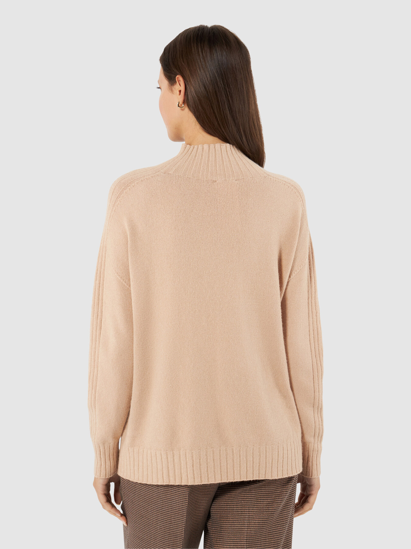 Pull col chemin&eacute;e en viscose agr&eacute;able &agrave; porter image number 1