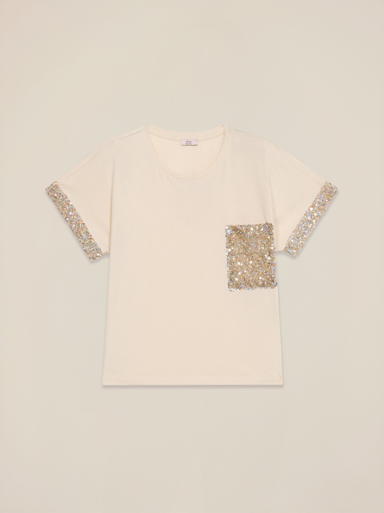 Camiseta con lentejuelas image number 3