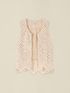 Macram&eacute; lace vest image number 3
