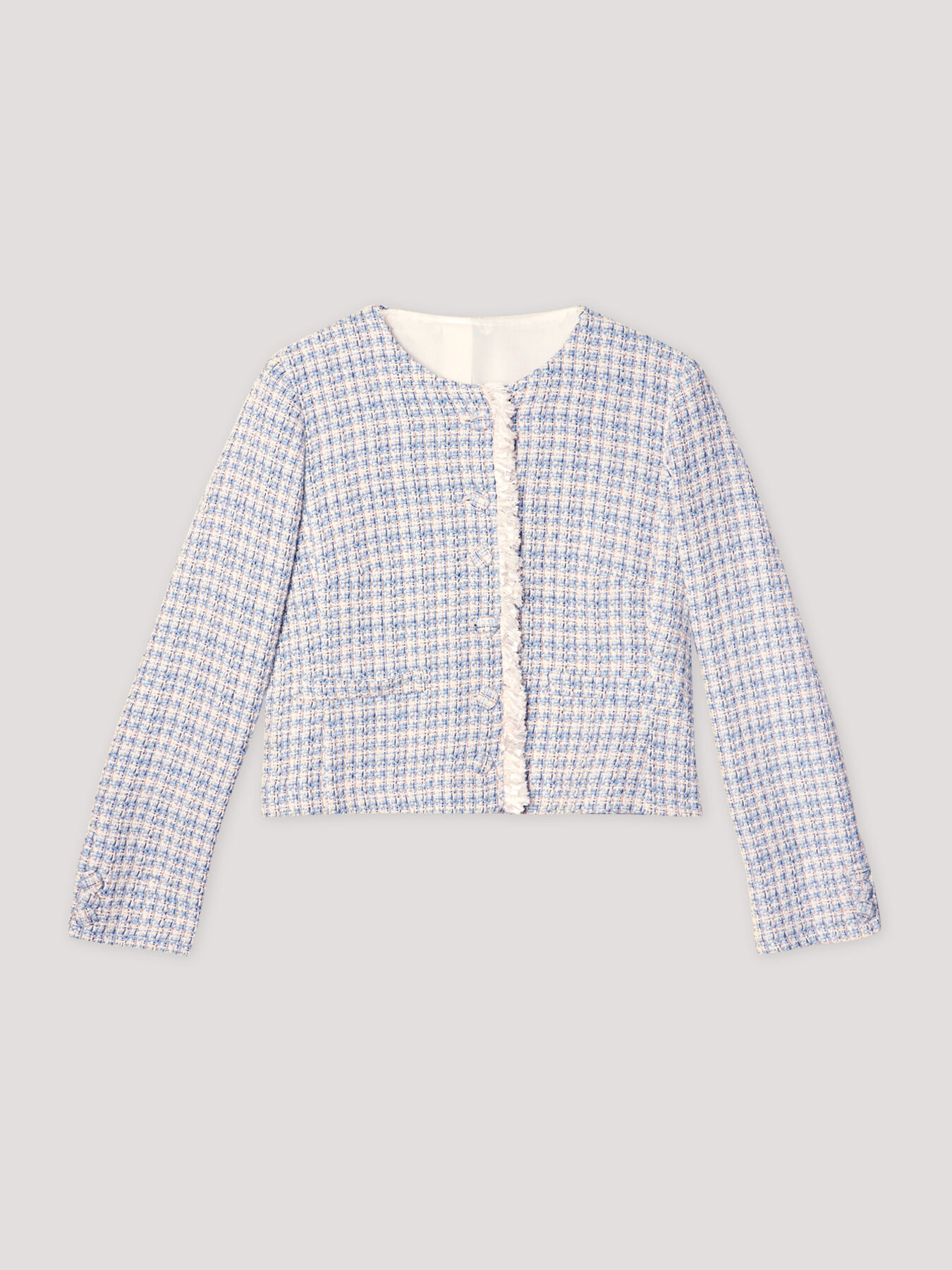 Short tweed jacket image number 3