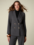 Zweireihiger Blazer mit Wappenkn&ouml;pfen image number 0