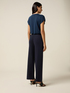 Knitted pants with gussets image number 1