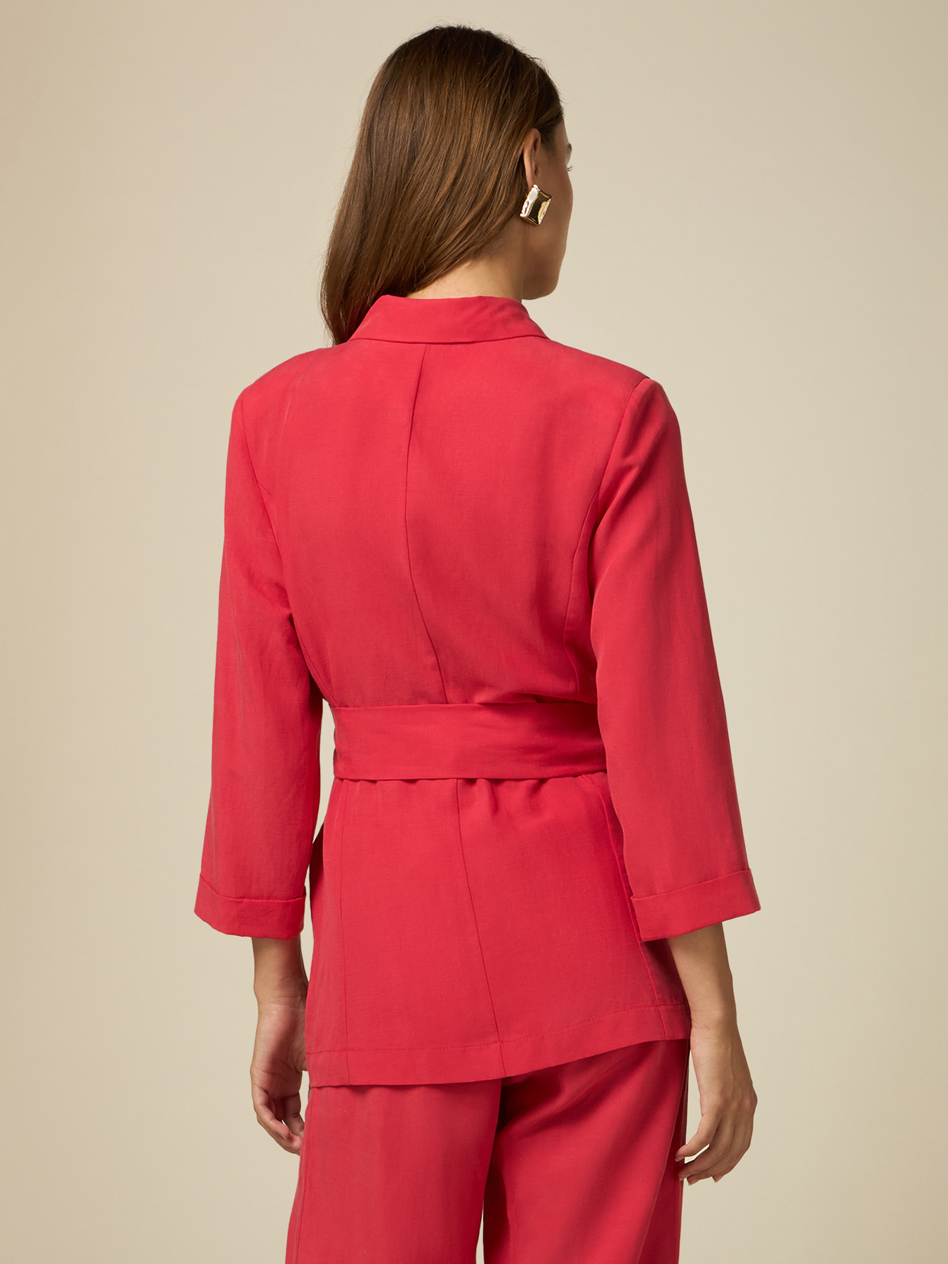 Blazer in lyocell/lino image number 1