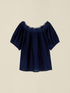 Off-Shoulder-Bluse mit Spitze image number 3