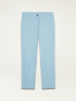 Basic cotton-blend trousers image number 4