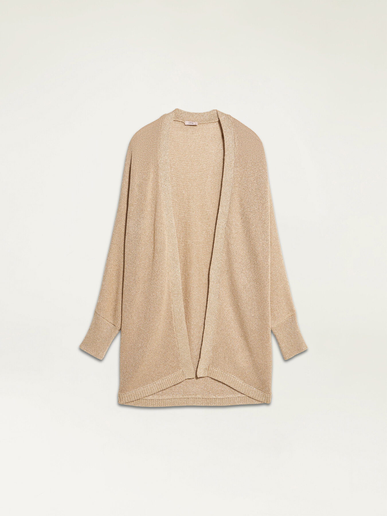 Oversize-Cardigan aus Lurexgarn image number 0