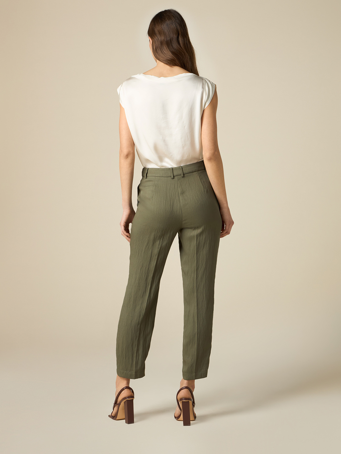 Hose aus Tencel-Mischung image number 1