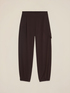 Polyester-viscose cargo pants image number 4