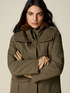Parka in drill misto cotone con borchie image number 2