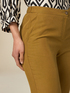 Linen blend trousers image number 2