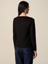 Viscose blend V-neck sweater image number 1
