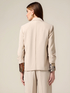 Blazer monopetto in tessuto fluido image number 1