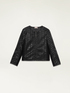 Broderie anglaise effect laser-cut winter jacket image number 3