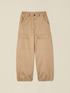 Mixed cotton cargo pants image number 4