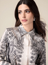 Patterned satin shirt image number 2