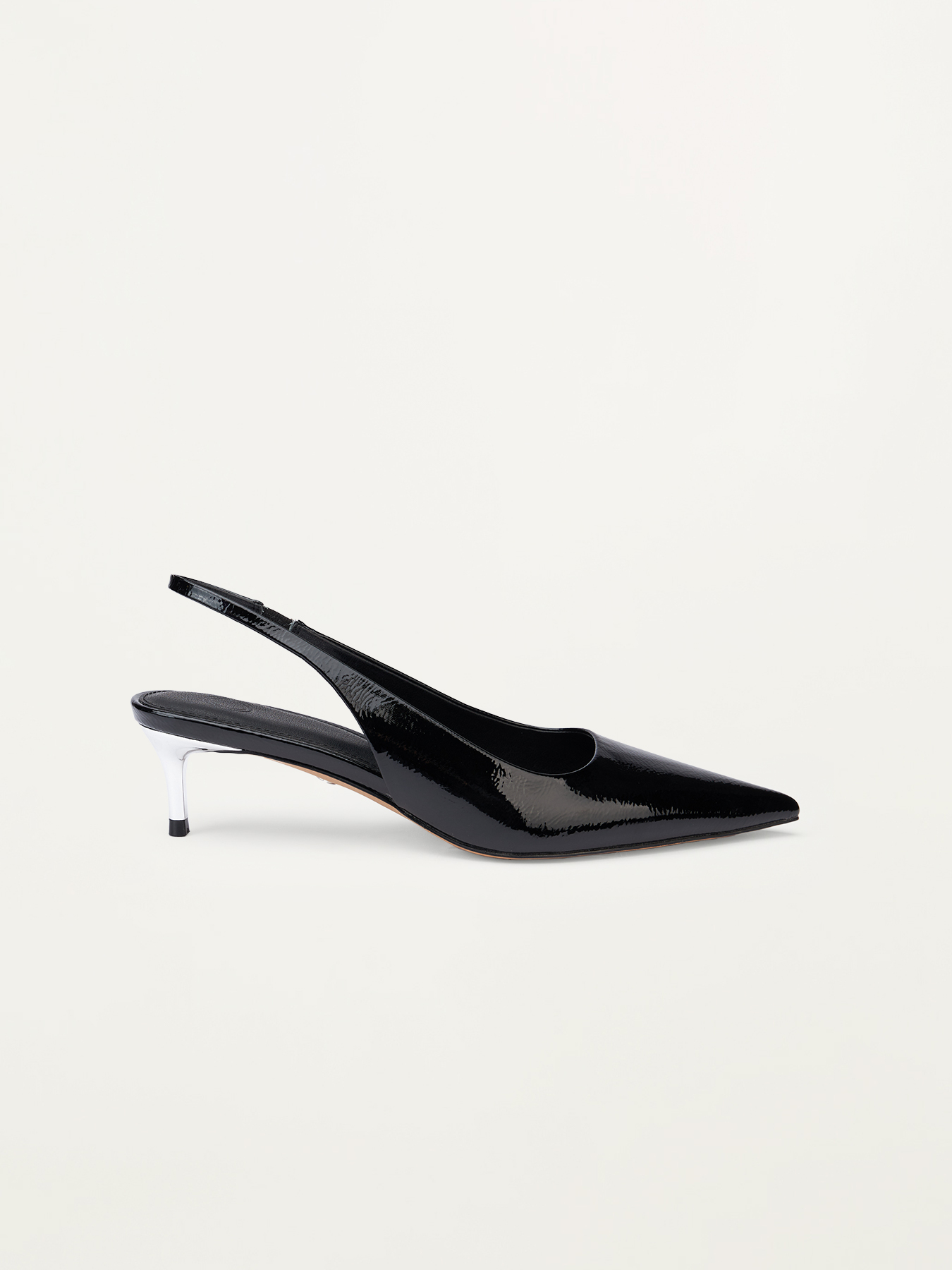 Slingback-Pumps aus Lack image number 2