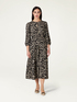 Animal print midi dress image number 3