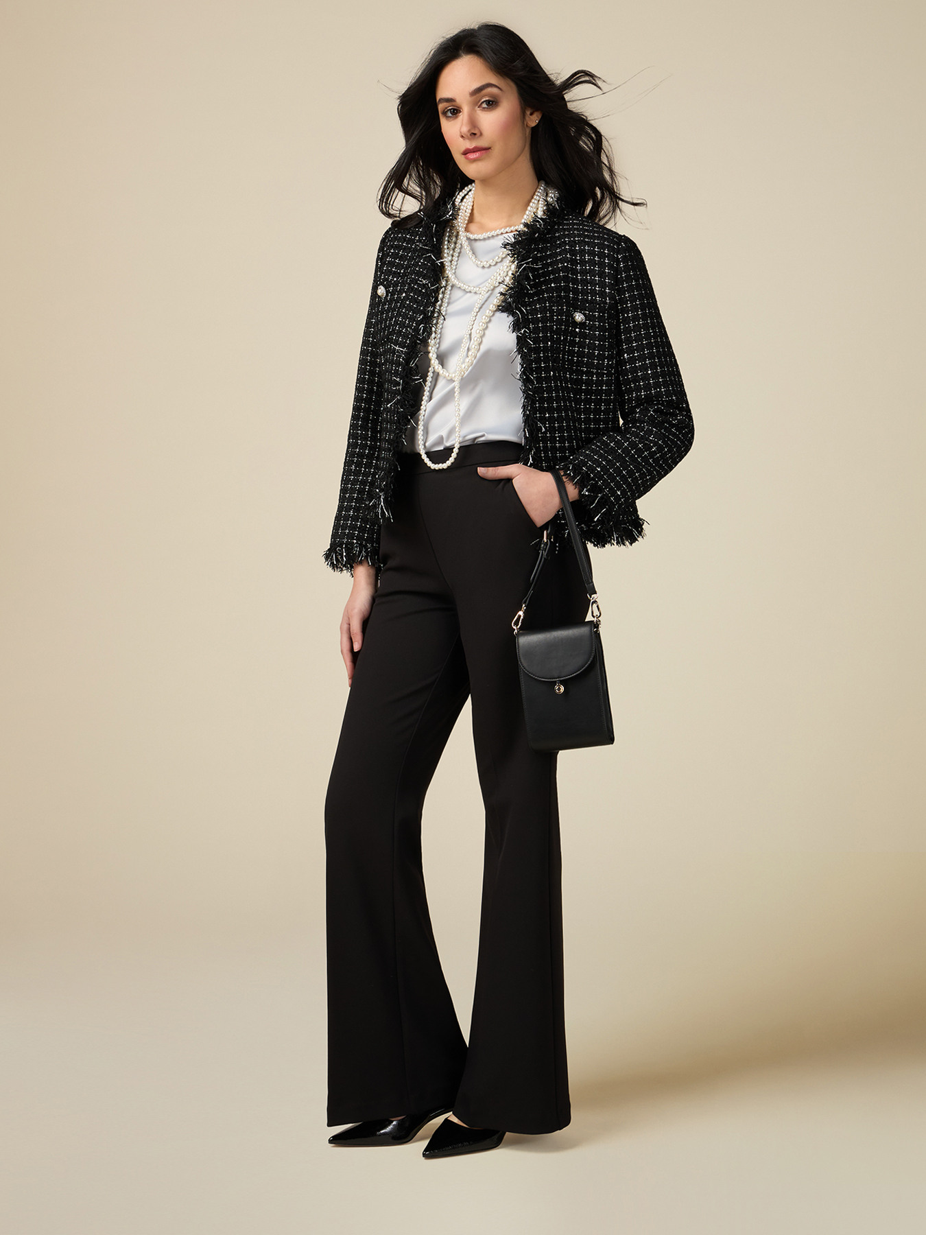 GIACCA BOXY FIT CROP