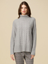 Rollkragenpullover mit Zopfdetail image number 0