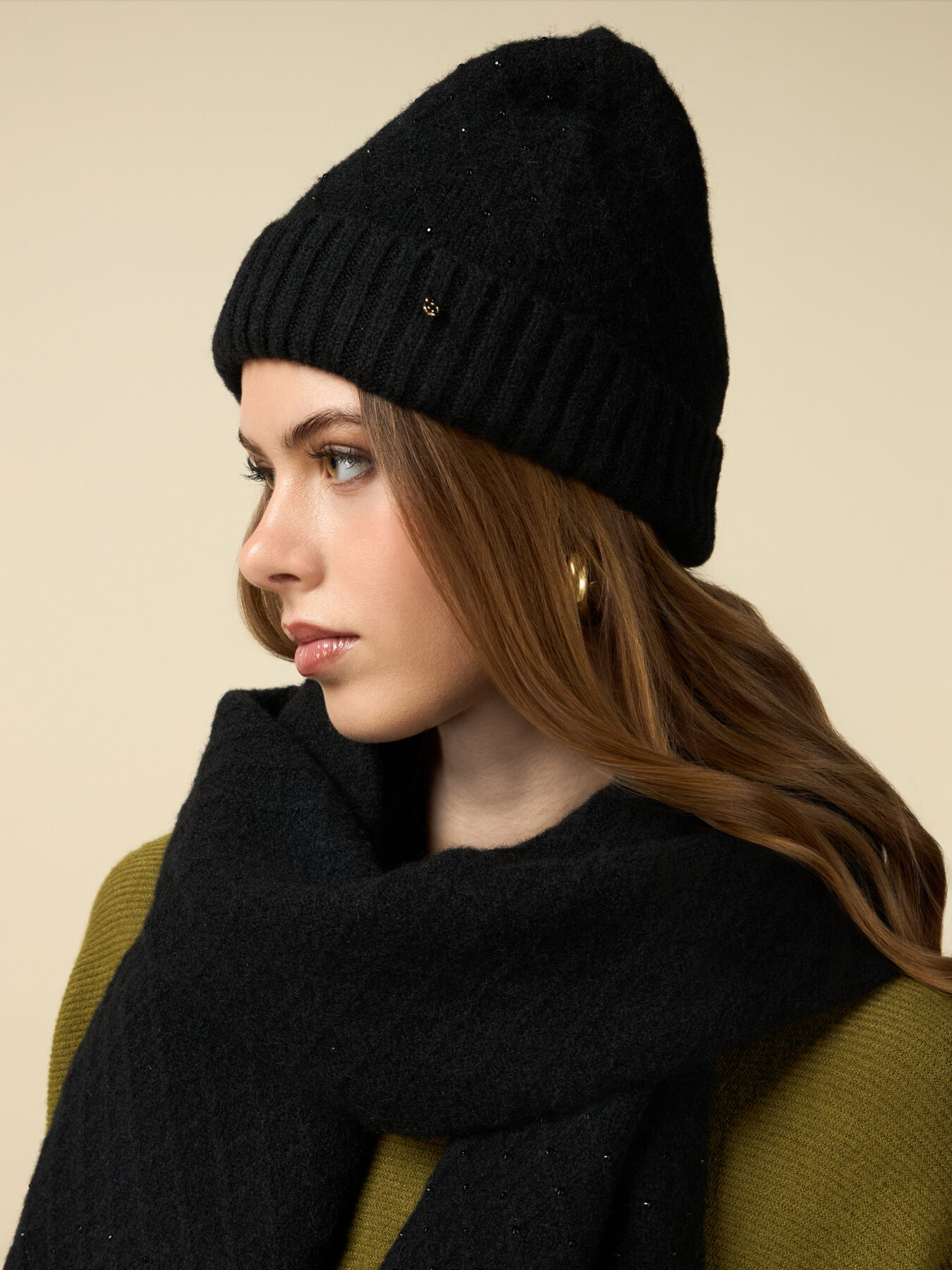Wool blend beanie image number 0