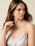 Top de lingerie en satin et dentelle image number 2