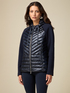 Lightweight combined down jacket image number 1