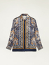 Patterned viscose shirt image number 3