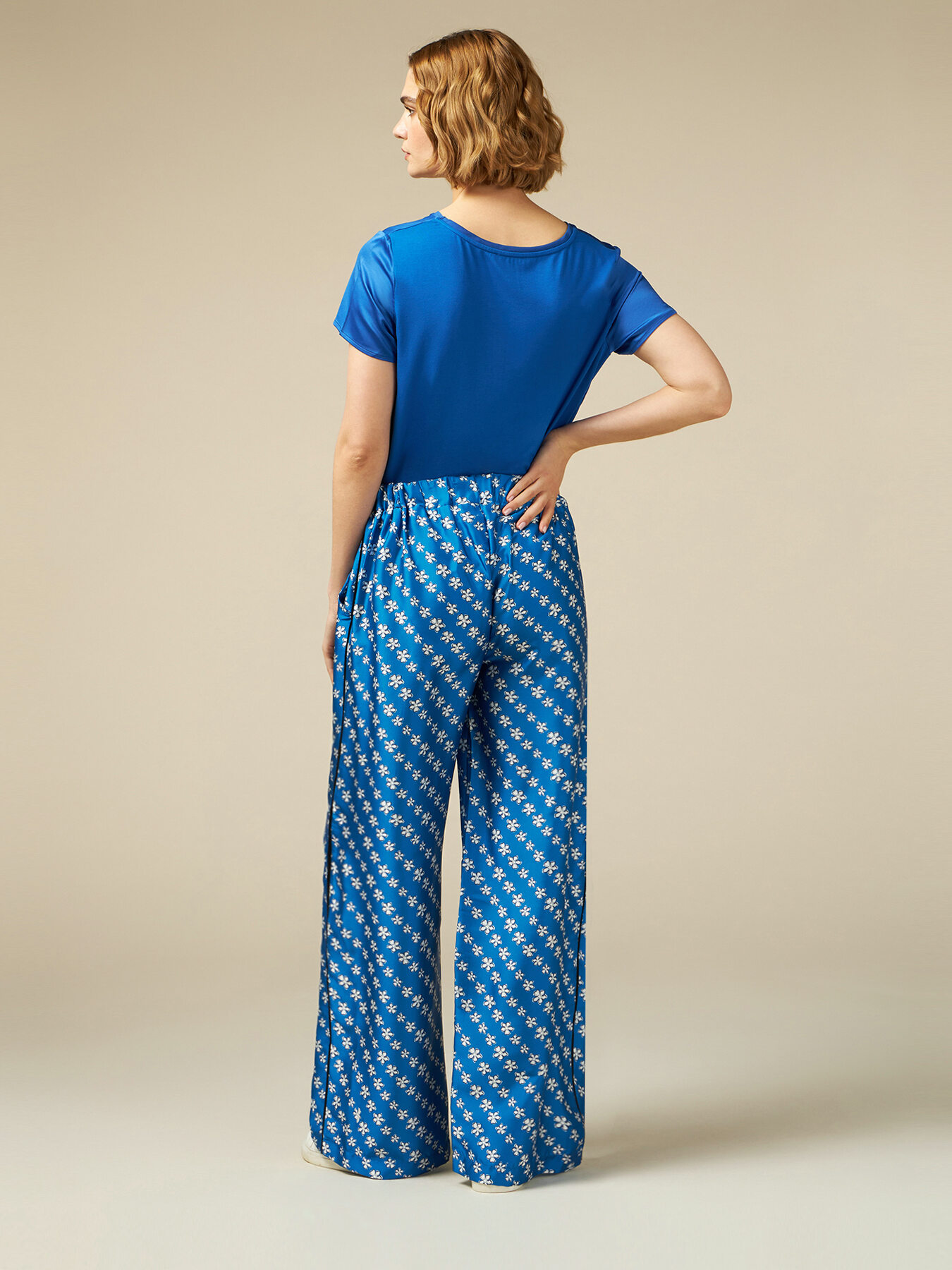 Pantaloni palazzo fantasia image number 1