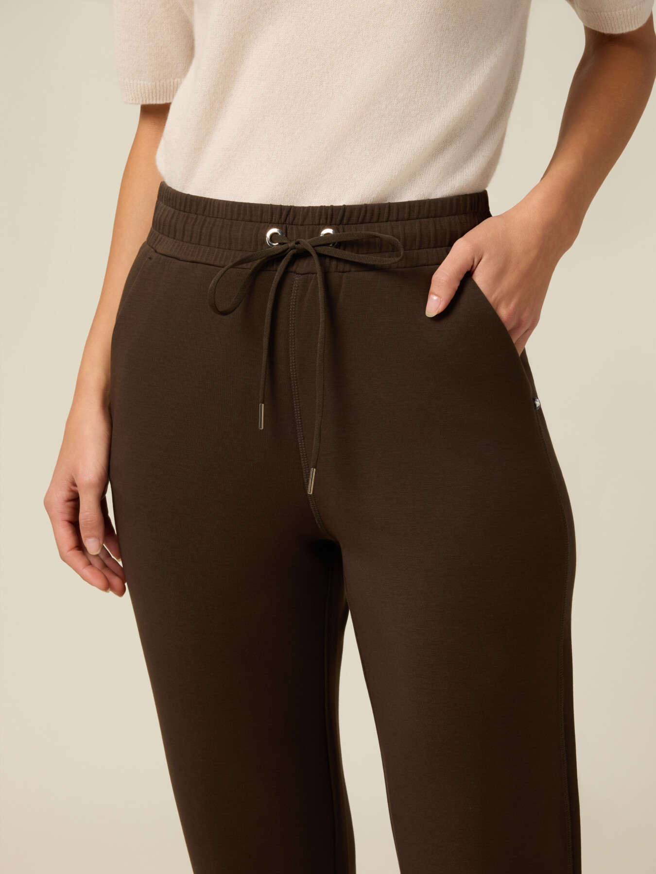 Pantaloni de trening cu textură moale image number 2