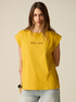 Camiseta con bordado de letras image number 0
