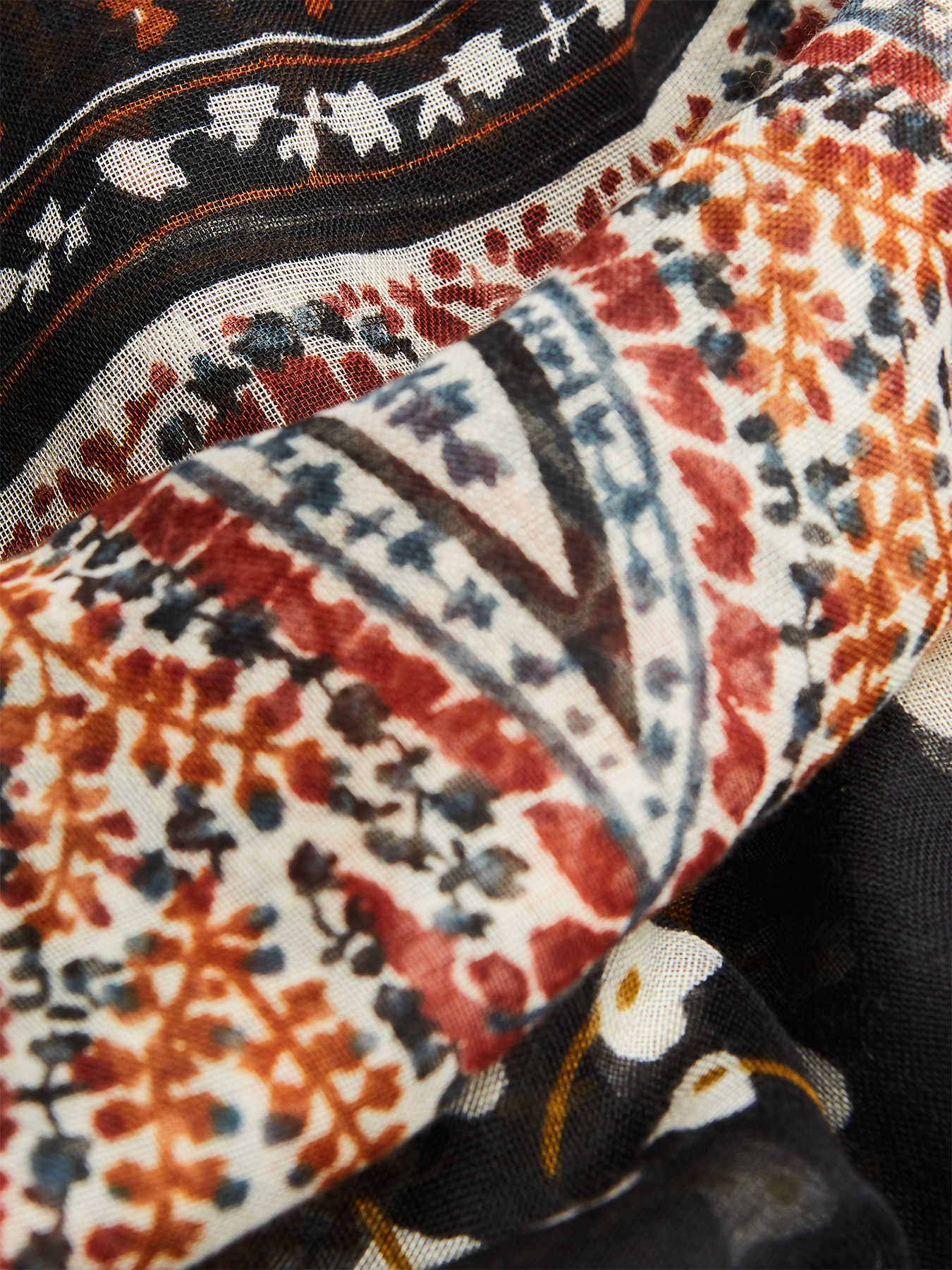 Sciarpa fantasia cachemire image number 2