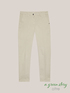 Green cotton-blend Madrid chinos image number 3