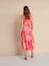 Vestito lungo fantasia floreale image number 1