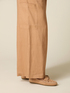 Linen blend cargo pants with sash image number 2