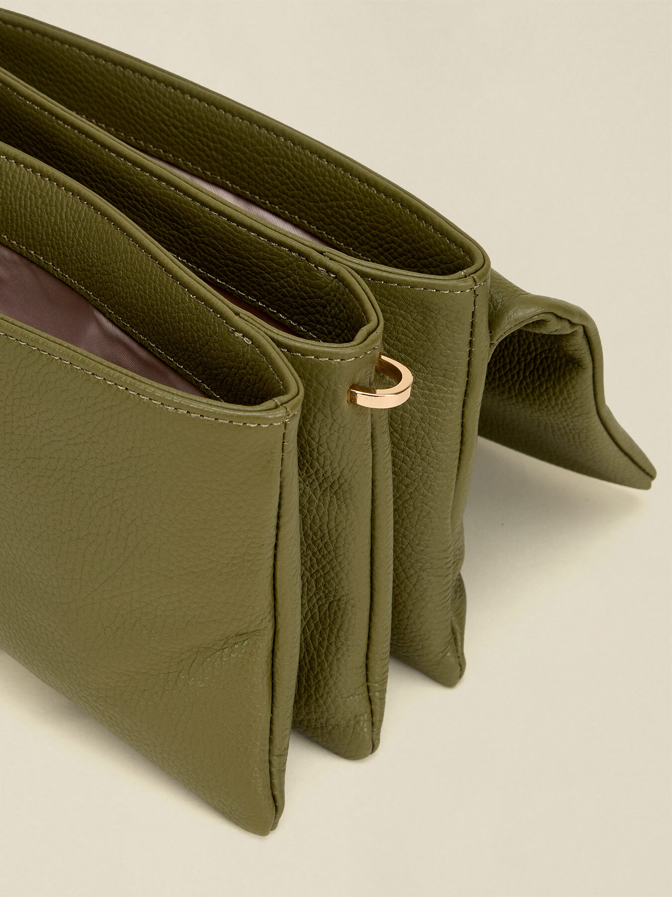 Borsa messenger Ophelia in vera pelle image number 3