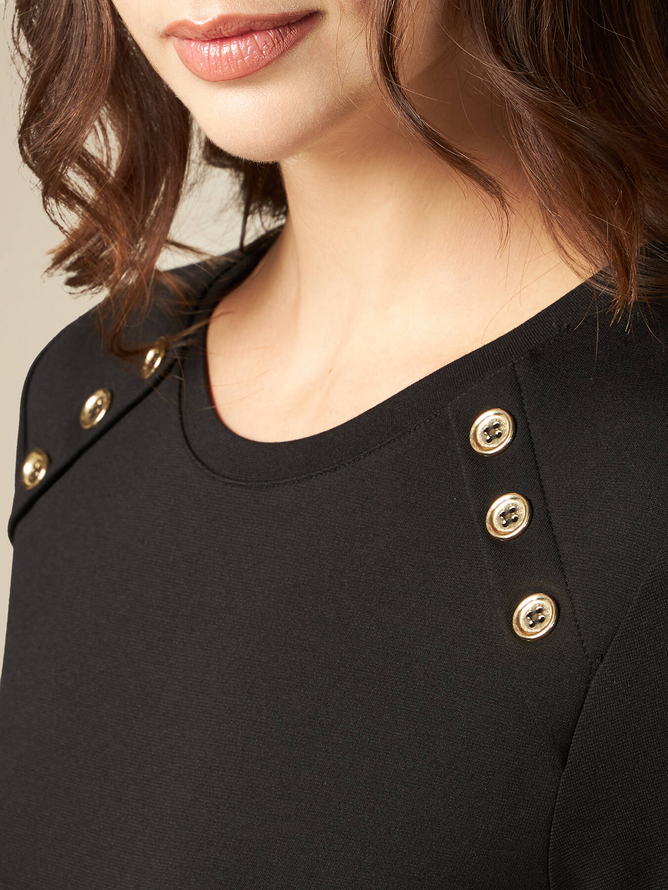 Robe mi-longue en maille Milano image number 2